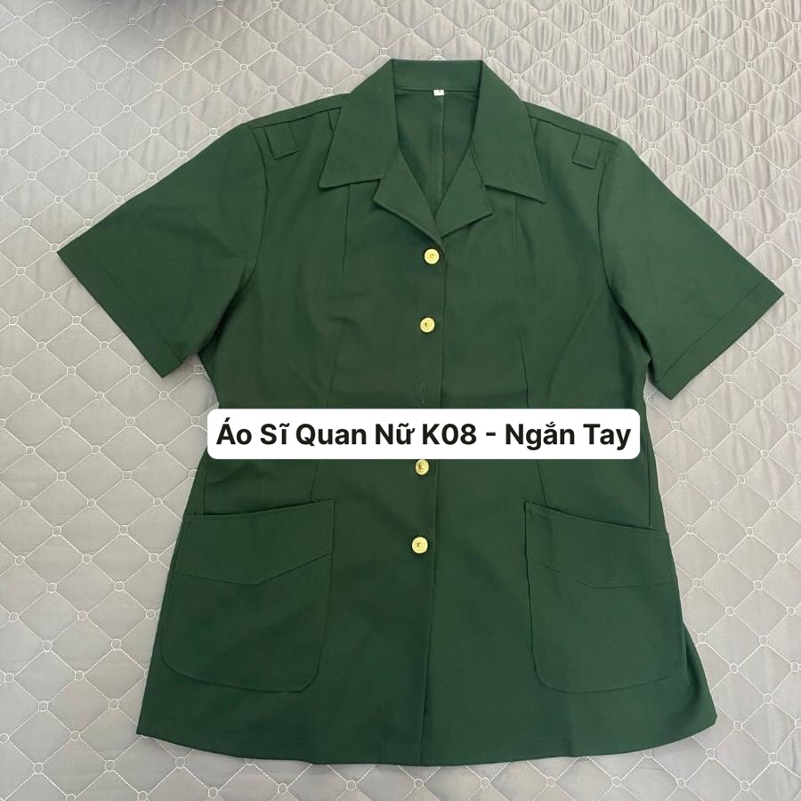 Áo si quan k08 nữ - ngắn tay