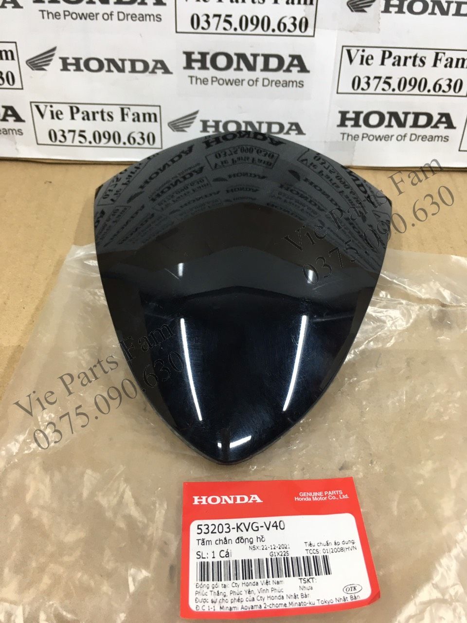 Mão chắn gió, kính chắn gió air blade 110 fi, ab 110 fi 2011-2012 , hàng din honda mới 100%