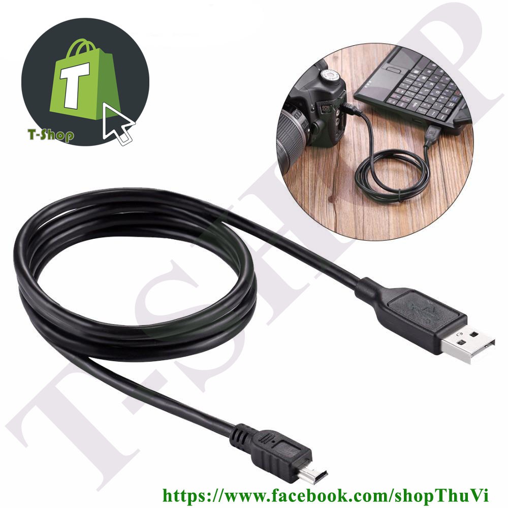 Cáp kết nối dữ liệu máy ảnh USBMini USB có chống nhiễu