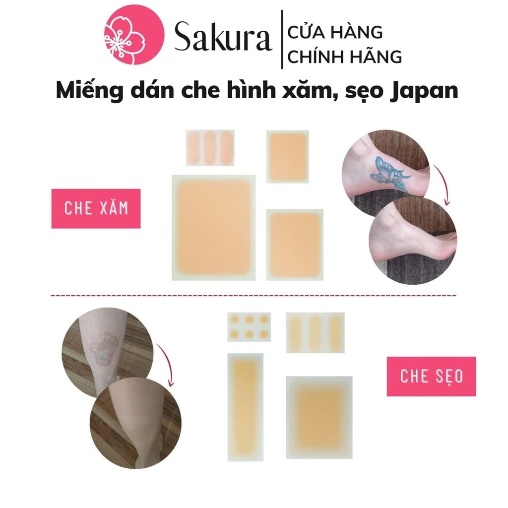 Với miếng dán che hình xăm Sakura 2024, bạn có thể thể hiện phong cách thời thượng và độc đáo của mình mà không cần đau đớn hay chi phí cao. Hãy tạo sự bất ngờ cho mọi người khi sử dụng miếng dán này.
