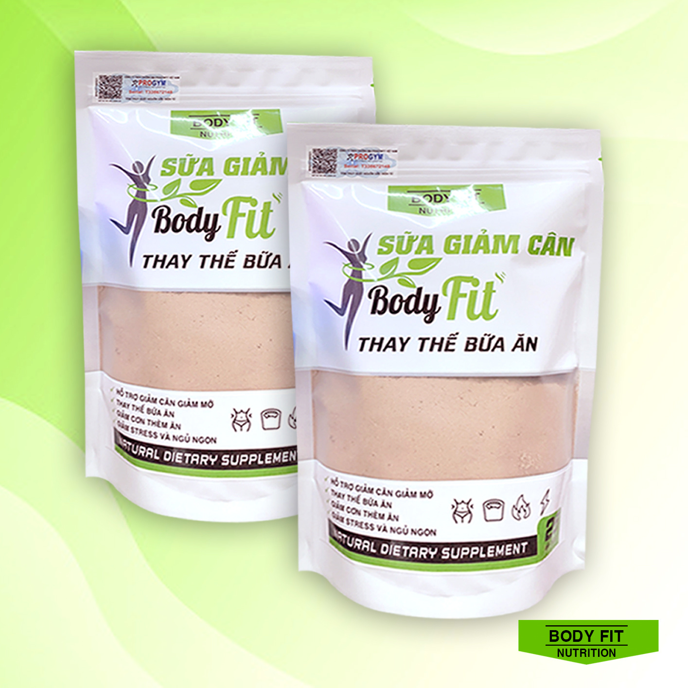 Combo 2 túi sữa ngũ cốc giãm cân bodyfit