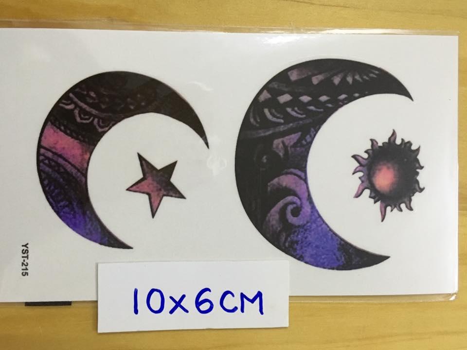 [HCM]Combo 6 tấm hình xăm dán lá bài 10x6cm- mua 2 combo tặng bắp tay mini 10x20cm