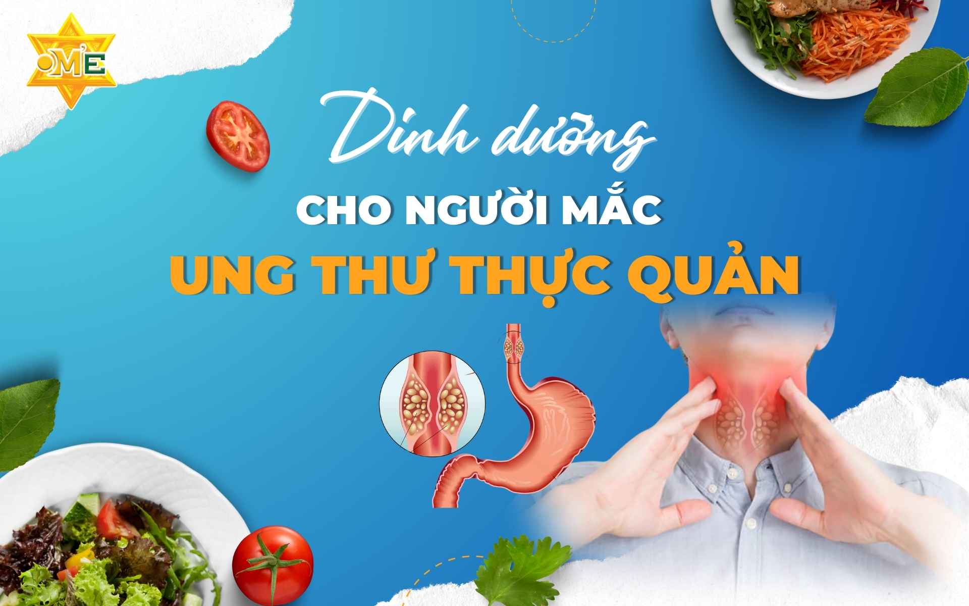 Dinh dưỡng cho người mắc ung thư thực quản Giá  600,000 Đồng*Miễn phí vận chuyển