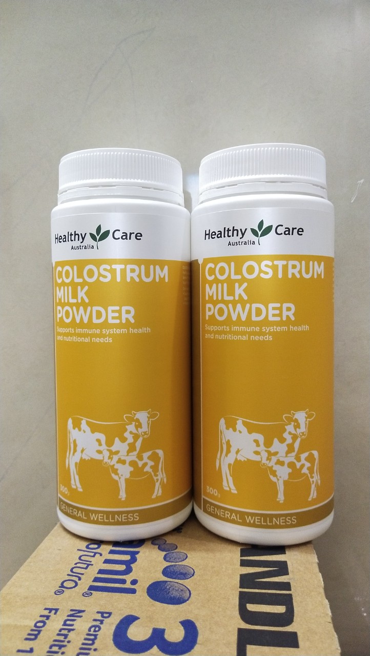 HCMDate 2025 -Sữa bò non Healthy Care Colostrum Milk Powder 300gr