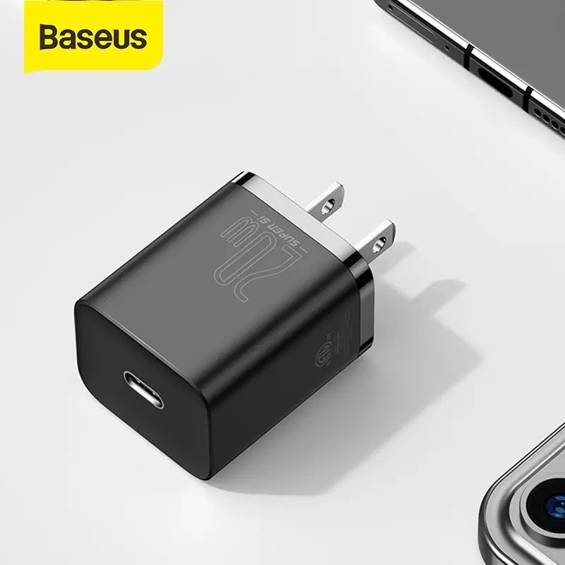 Bộ sạc nhanh, nhỏ gọn Baseus Super Si Quick Charger 20W