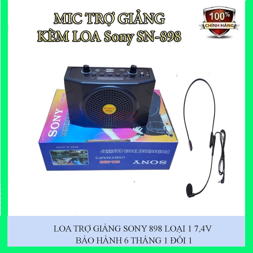 Máy trợ giảng Sony SN-89 không dây, hệ thống âm thanh hỗ trợ giọng nói, máy hỗ trợ giảng bài - Sản phẩm chất lượng cao, bảo hành uy tín