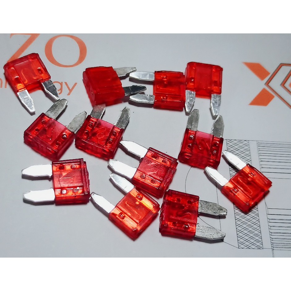 Cầu chì xe máy 10a loại nhỏ