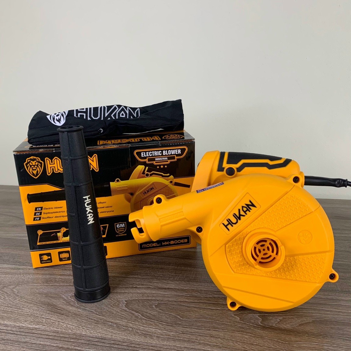 Máy thổi bụi hút bụi HUKAN HK-800EB siêu khỏe công suất 800W Lõi dây đồng 100% bảo hành chính hãng 6 tháng