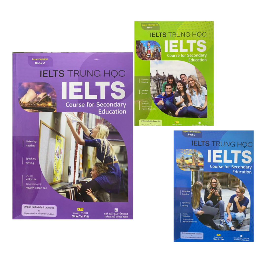 Sách -  Ielts Trung học Ielts course for secondary Education - lẻ tùy chọn