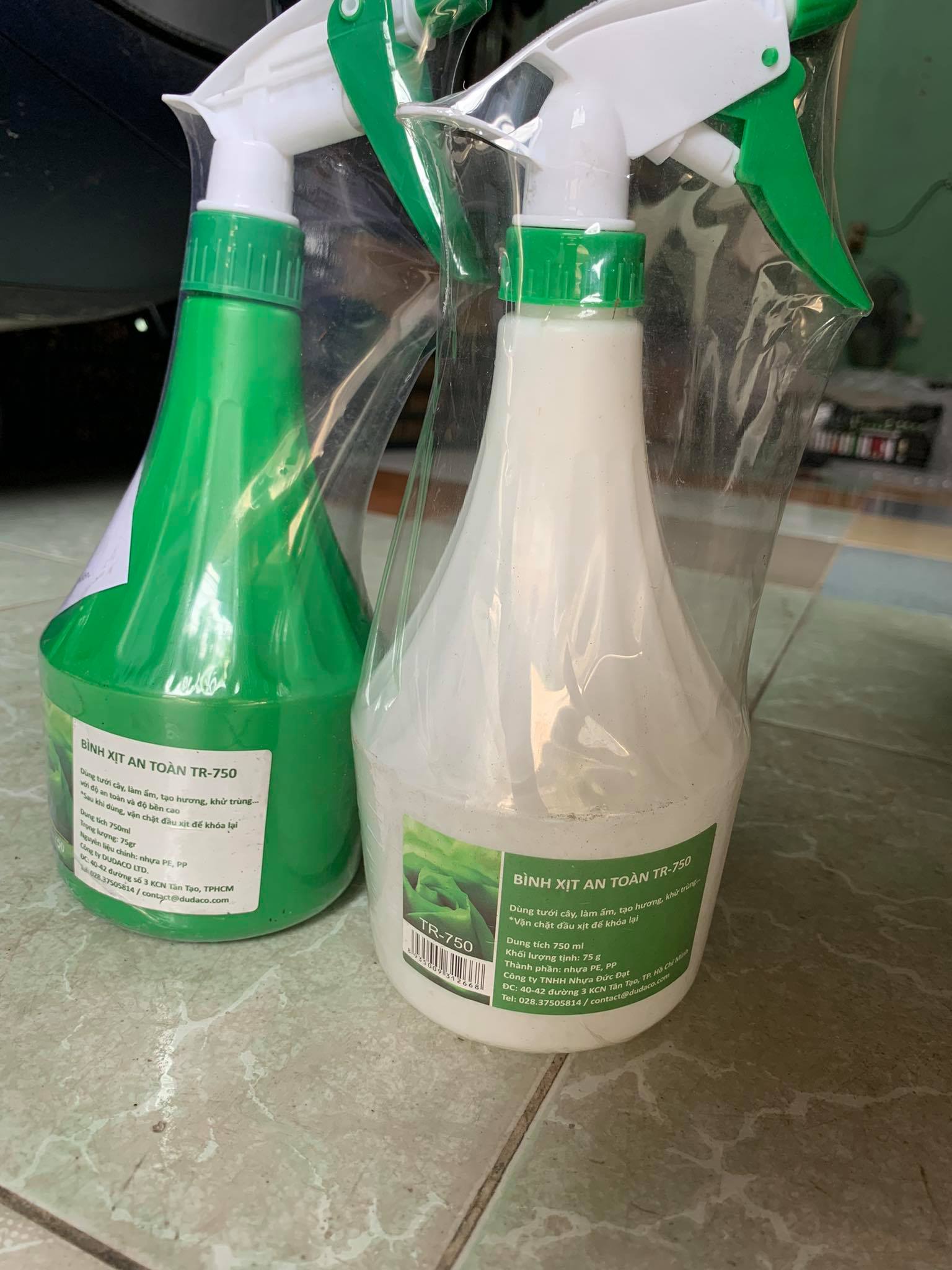 Bình xịt bóp tay 750ml - msp bx04