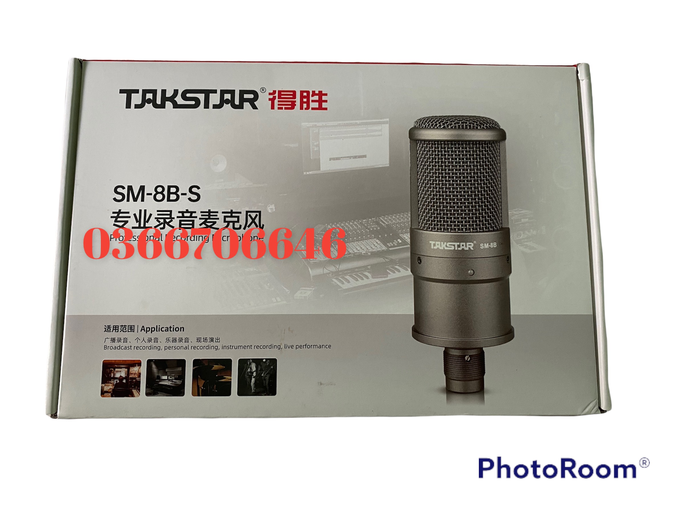 Micro thu âm livestream CAO CẤP Takstar SM8B