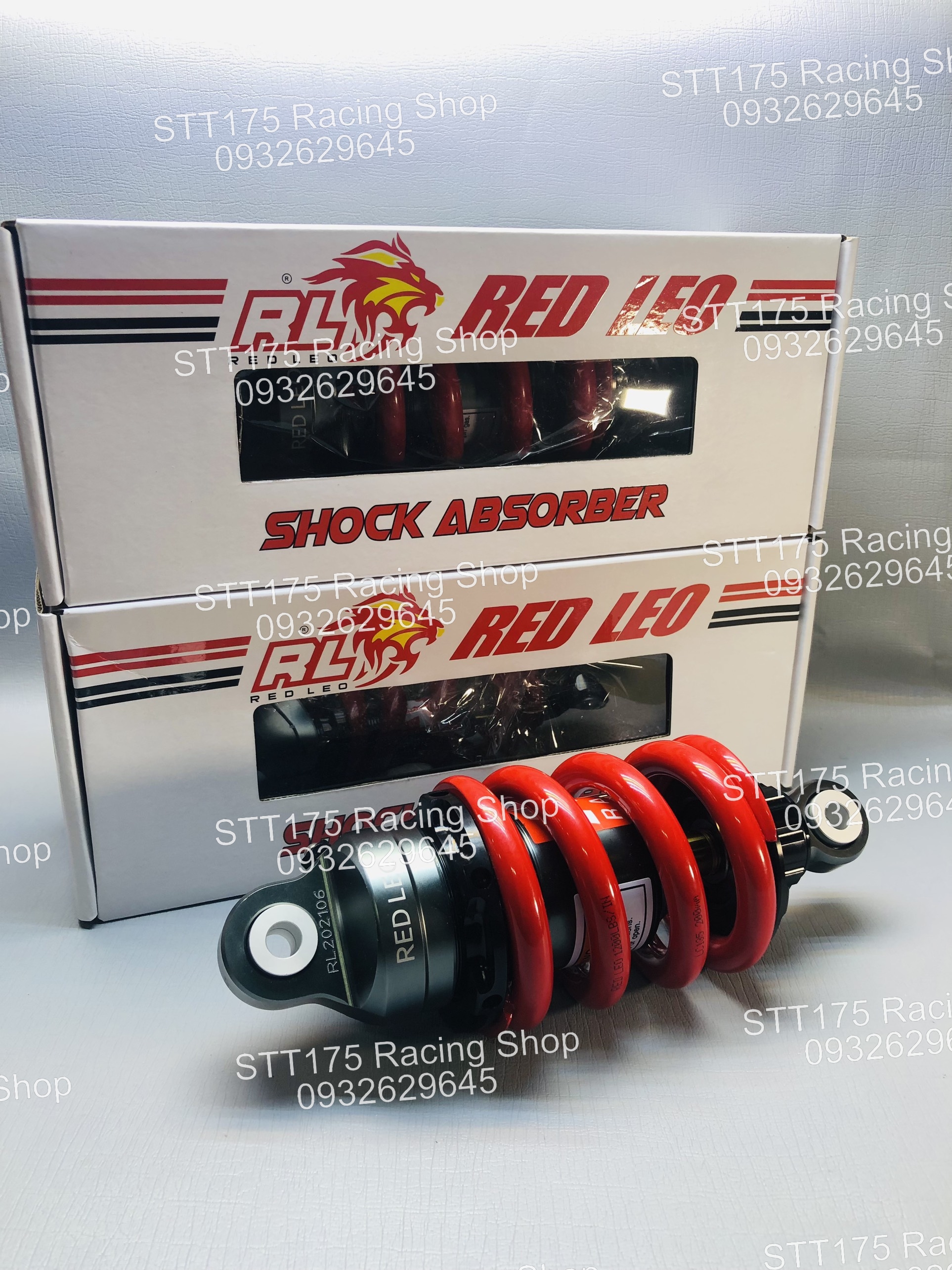 Phuộc REDLEO EXCITER 135 ( tăng chỉnh ) - Màu Đỏ