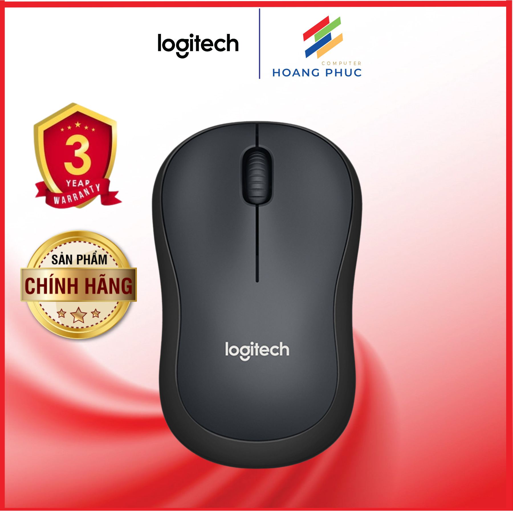 Chuột không dây Logitech M220, M221 Silent - Hàng chính hãng bảo hành 3 năm