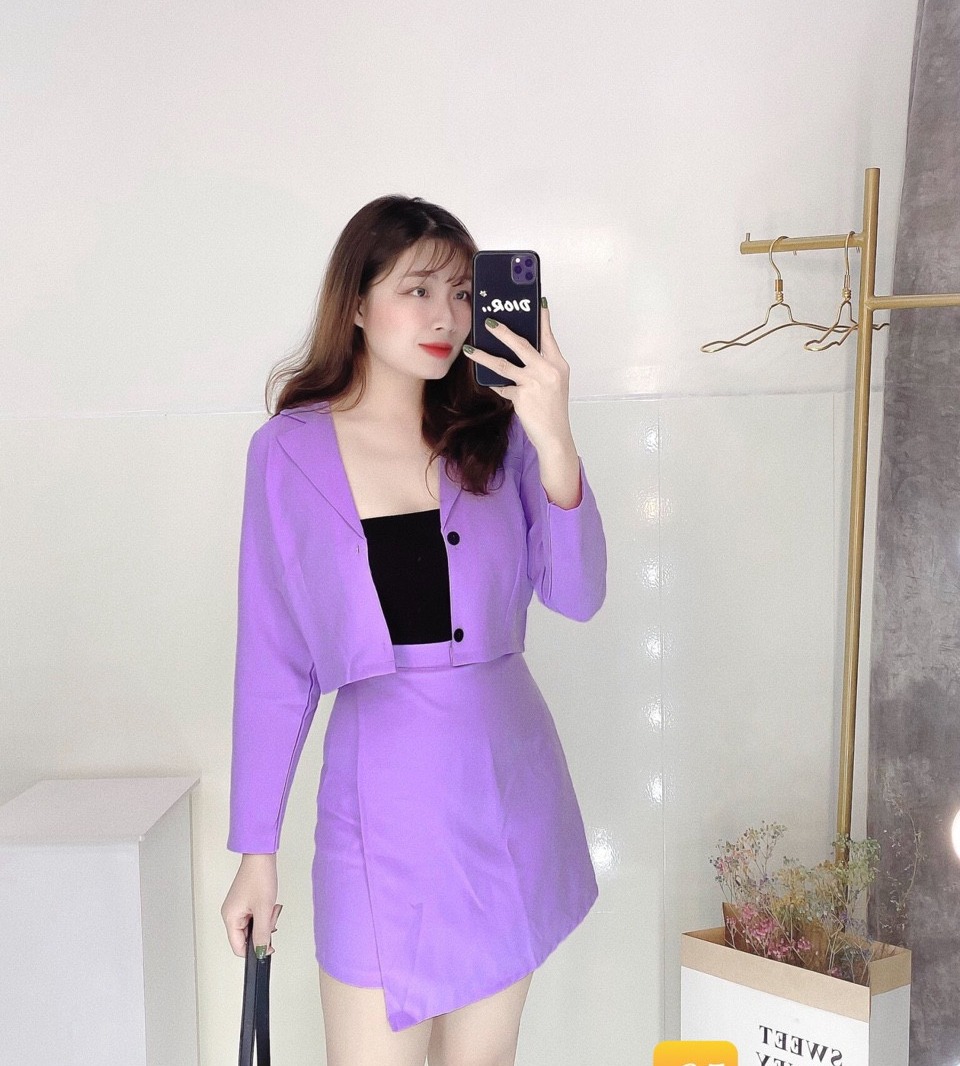 Set bộ cổ vets 3 món cực chất nơi công sở ,tiệc tùng,đi chơi đều hợp
