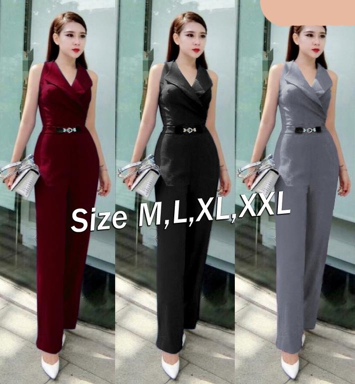 Jum dài cổ bẻ kèm belt