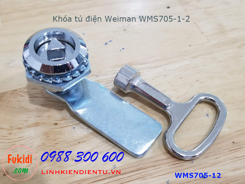 Khóa tủ điện MS705-1-2 đầu tam giác