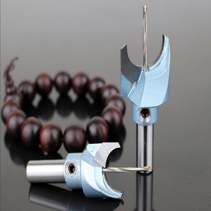 Mũi khoan phay tiện tạo hạt chuỗi gỗ tròn 10ly