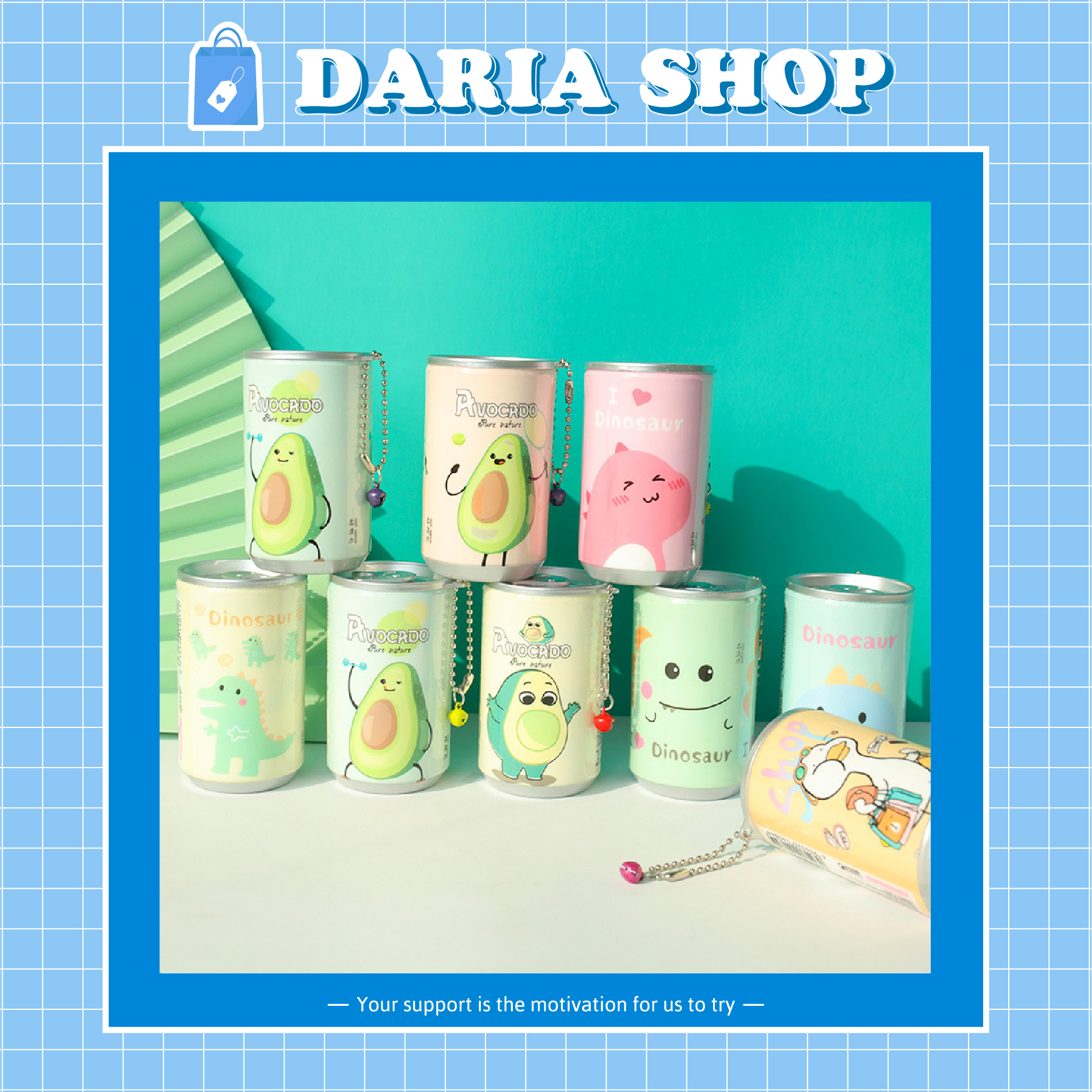 Khăn giấy ướt dạng lon nước giải khát siêu dễ thương