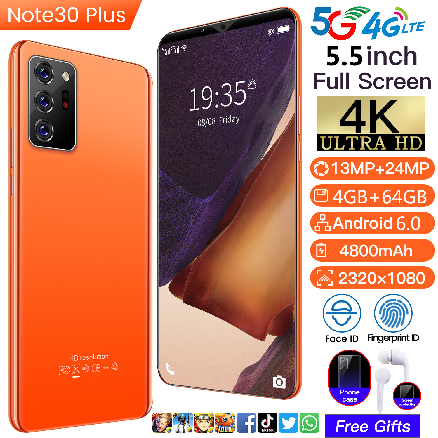 Mới 100% điện thoại thông minh giá rẻ phone cheap phone cellphone sale original 5G Note30Plus 4+64g cellphone sale original big sale 2021 6.1inch original cellphone sale phones on sale Android phone 5g sale cellphone original mobile phones on sale