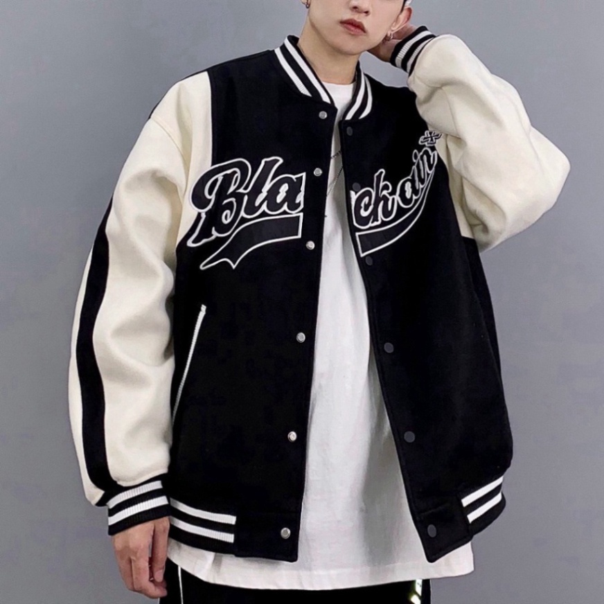 Áo khoác bomber nam nữ nỉ nhung tăm form rộng cao cấp