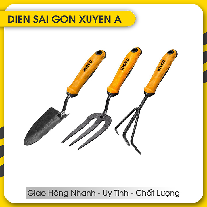 Dụng cụ cây xới đất làm vườn 320mm ingco hftf38