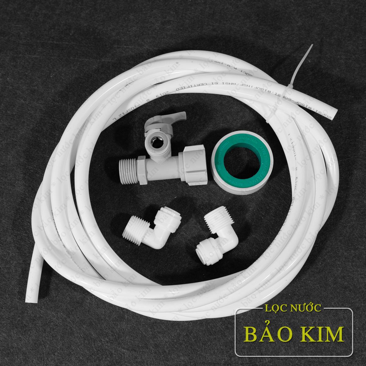 [HCM]Phụ kiện kết nối bộ lọc thô lọc sinh hoạt 10 inch ren phi 21- Vào -  dây 10mm