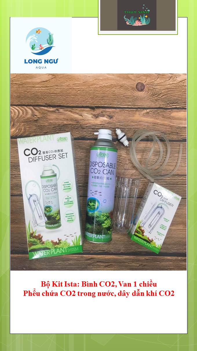 Bộ kit co2 xịt ista
