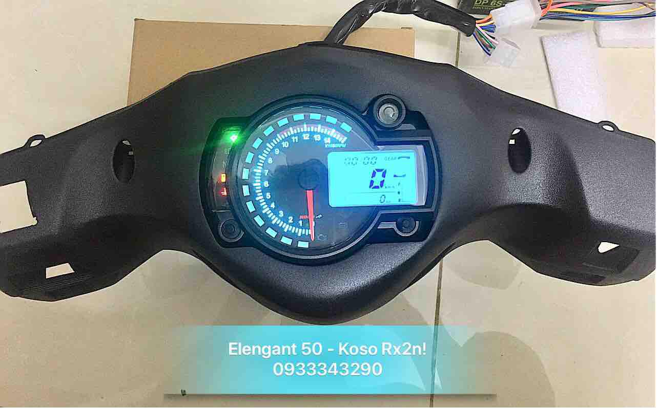 - Bộ Bợ Cổ Elengant 50cc Chế Đồng Hồ KoSo Rx2N