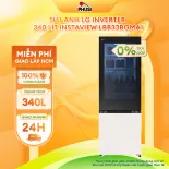 ✅[Trả góp 0%] Tủ lạnh LG Inverter 340 lít InstaView LBB33BGMAI - Hàng Chính Hãng - Mới 100%