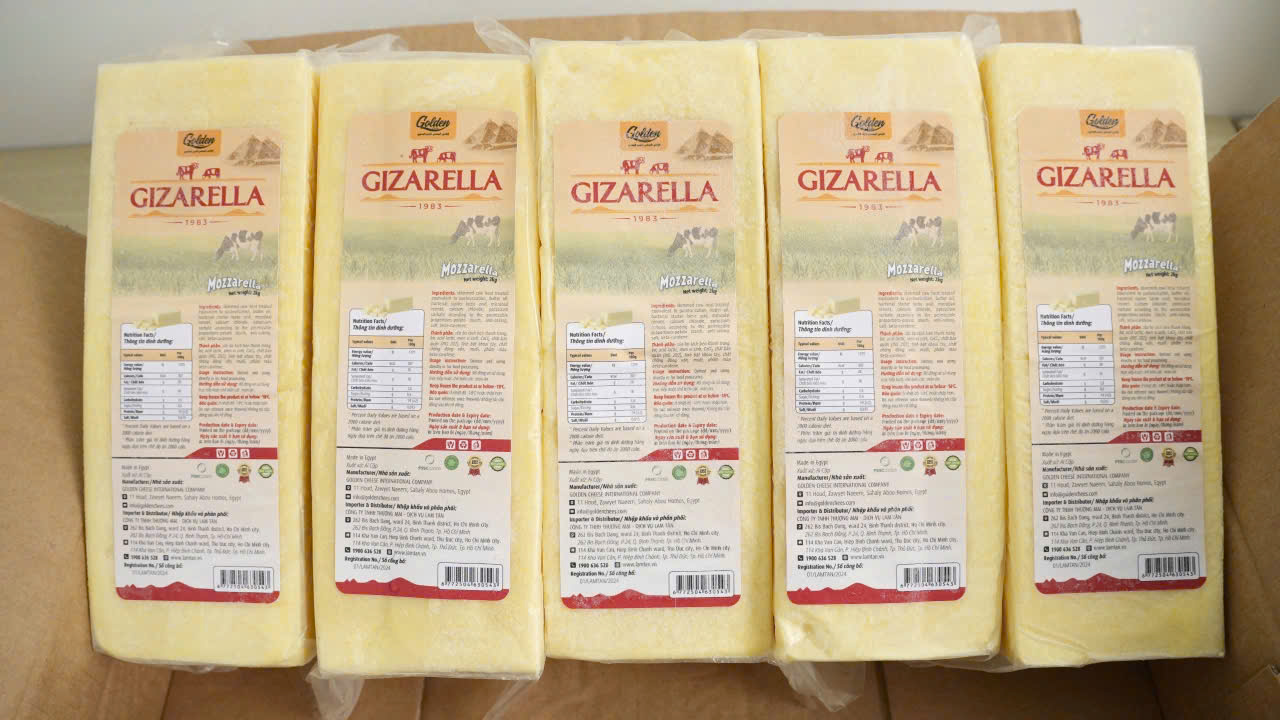 PHÔ MAI GIZARELLA - khối 2kg (giao TPHCM)