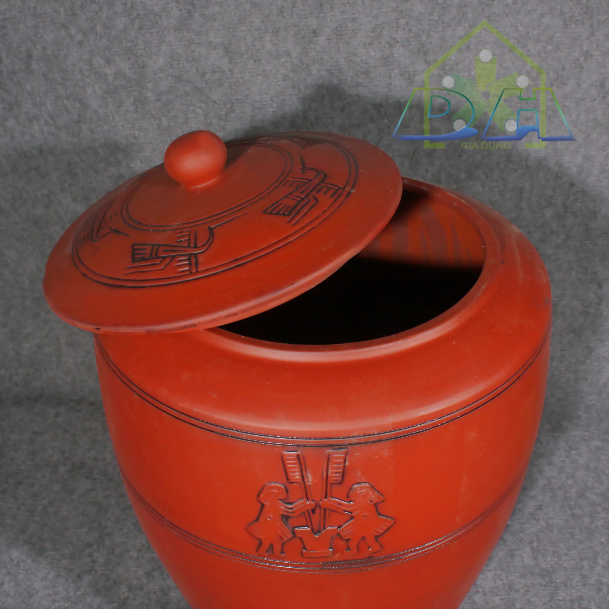 Hũ gạo phong thủy Bát Tràng 20 kg