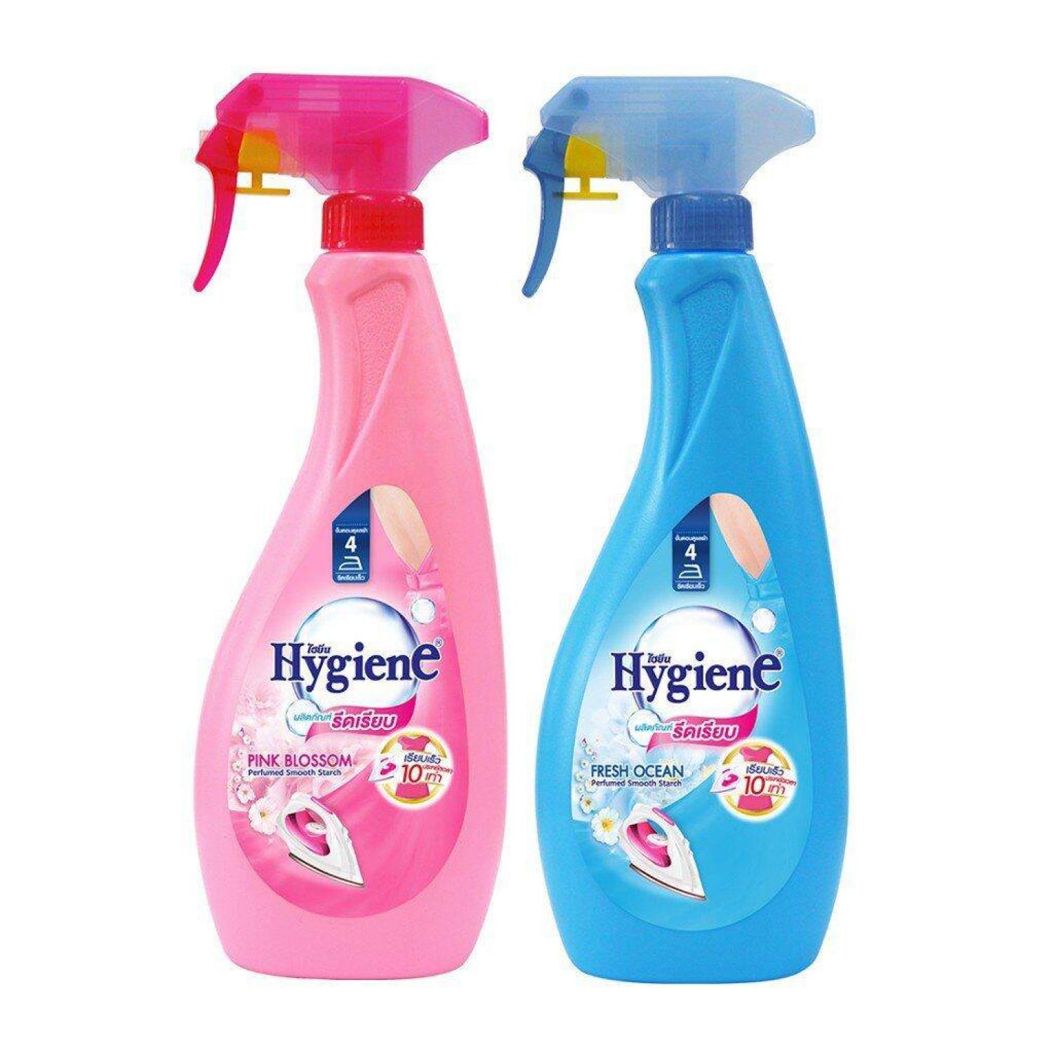 Nước xịt ủi thơm quần áo hygiene 550ml thá¡ lan