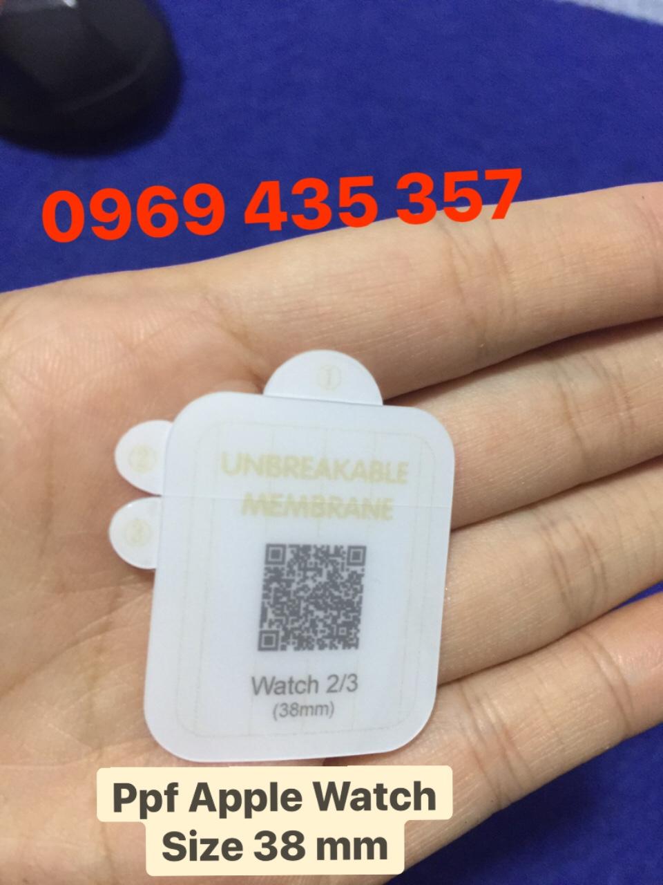 Miếng dán PPF cho đồng hồ thông minh size 38mm