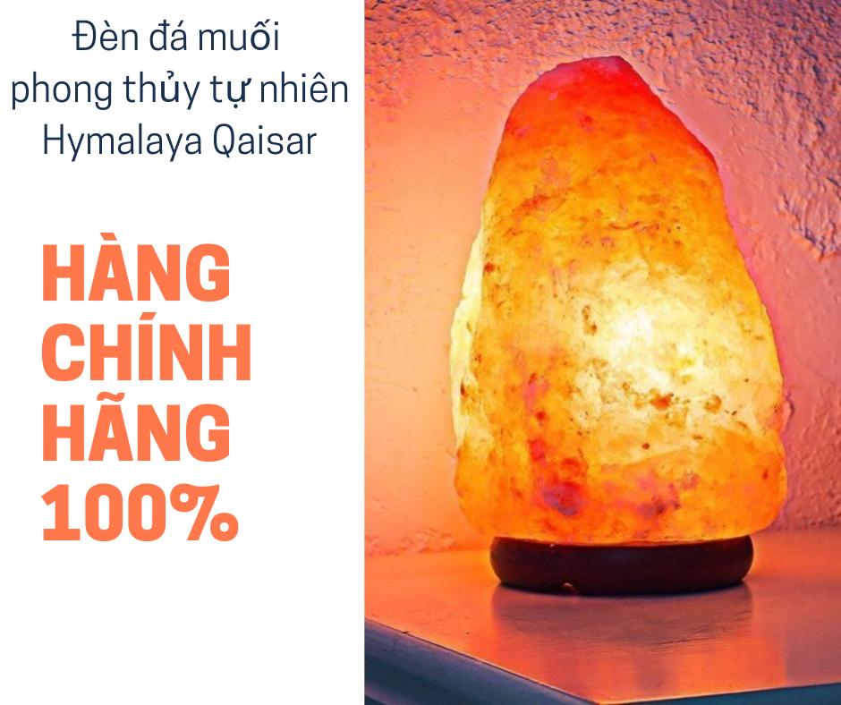 [HCM]Đèn đá muối himalaya cao cấp (4-6kg)- mang tài lộc đến cho gia đình bạn