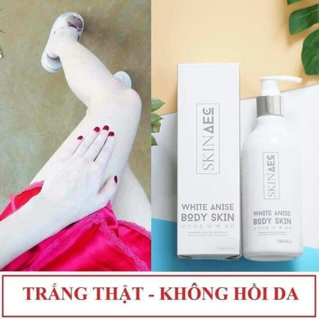 Sữa tắm ủ trắng SKIN AEC than hoạt tính, thách thức mọi làn da