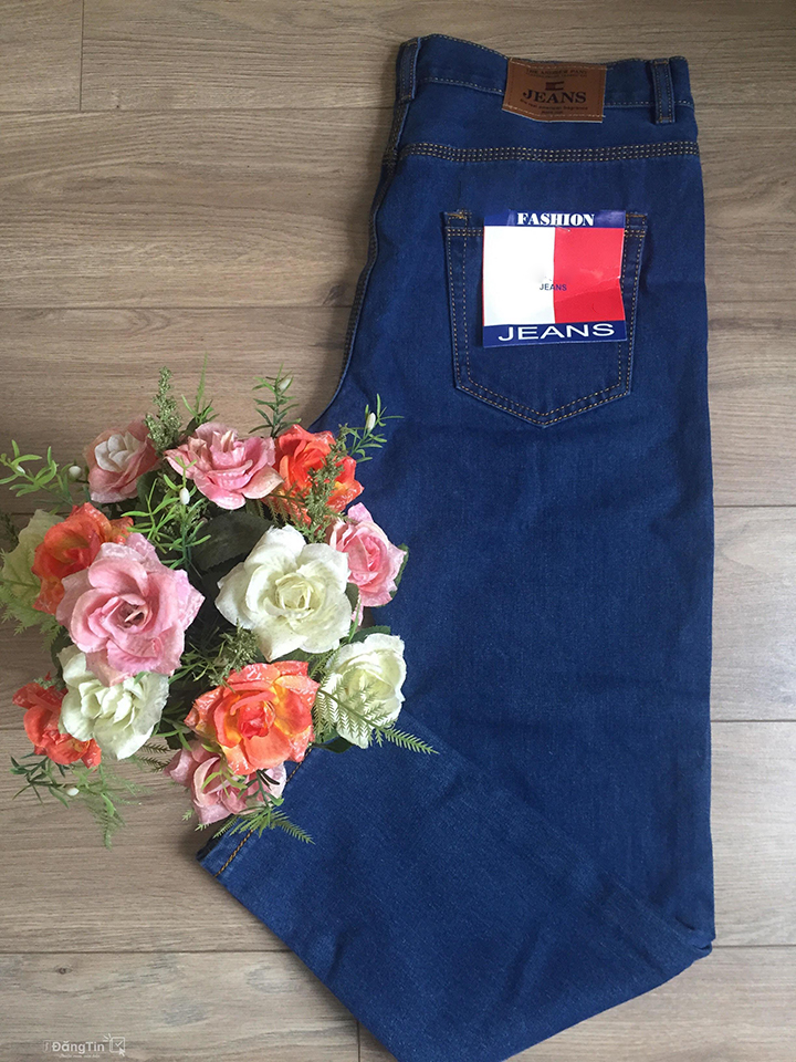 Quần Jean Dài Nam Ống suông nhiều màu cơ bản form chuẩn đẹp size 50-90kg Jean006