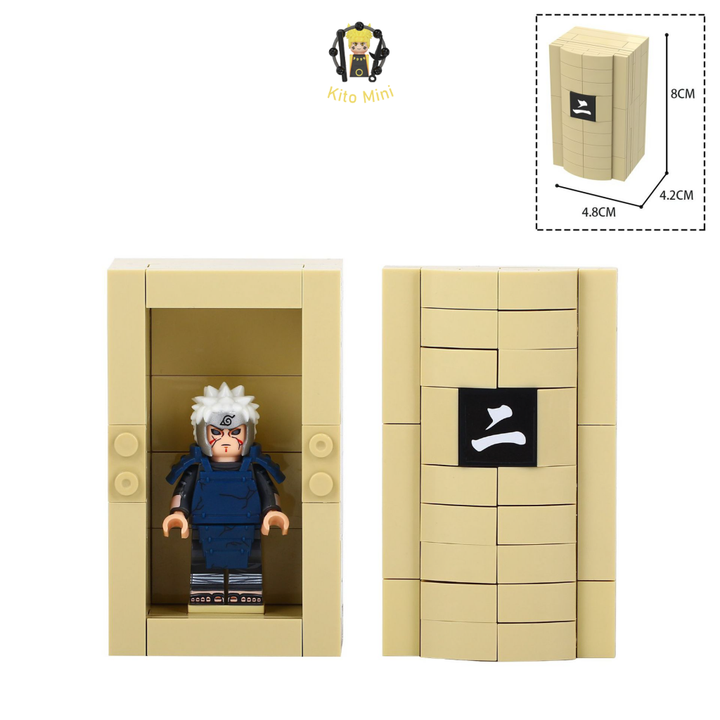 Đồ chơi xếp hình Naruto gồm Suigetsu  Asuma  Guy Anko  Sasori  Hiruzen   Fu Torune Mô hình Minifigures KDL811  Shop Lego Zhang Zhang