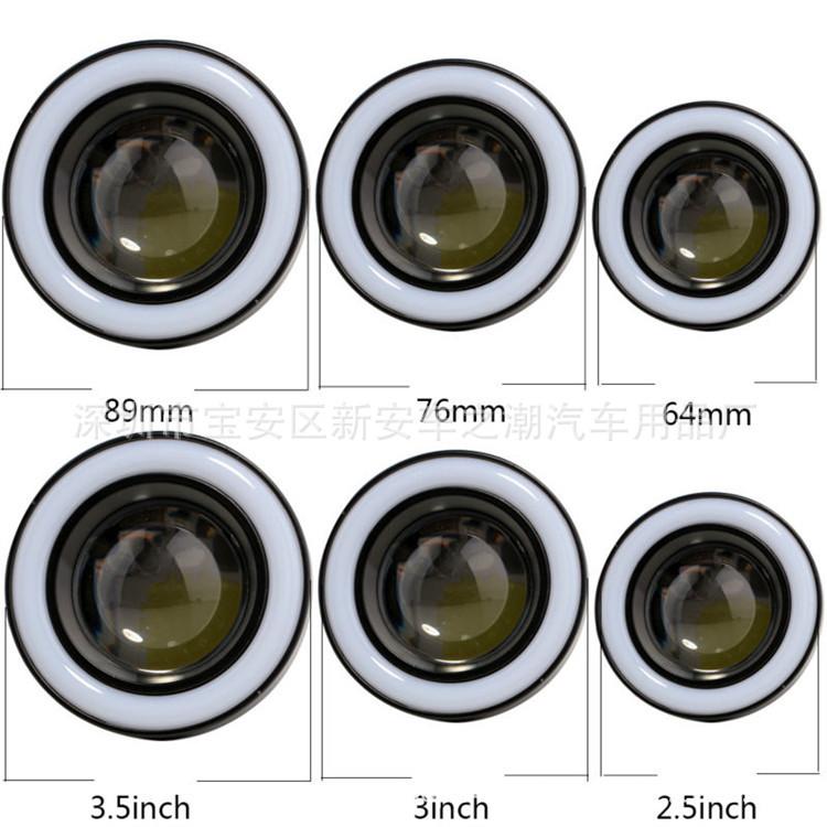Bộ 2 đèn cob gầm và ban ngày 3.5 inch 89mm