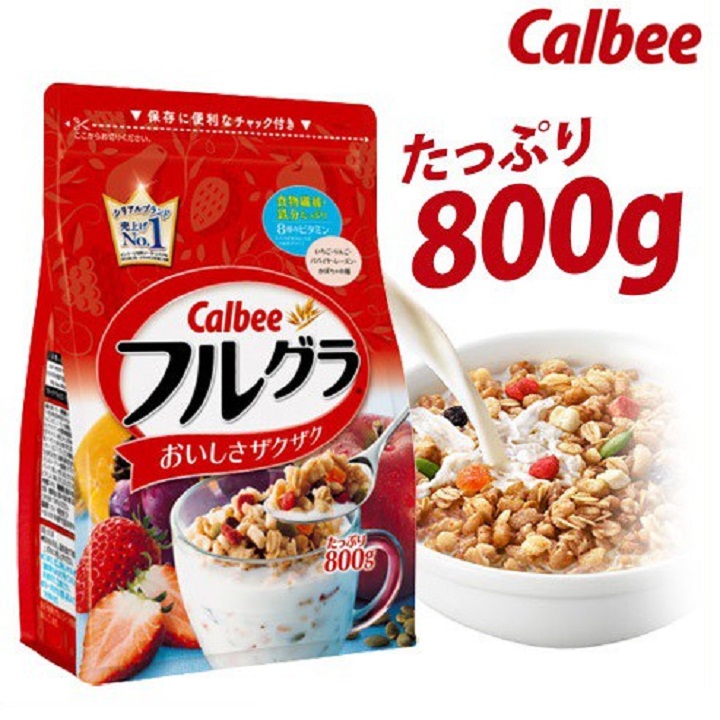 Ngũ Cốc Calbee Nhật nội đia date MỚI