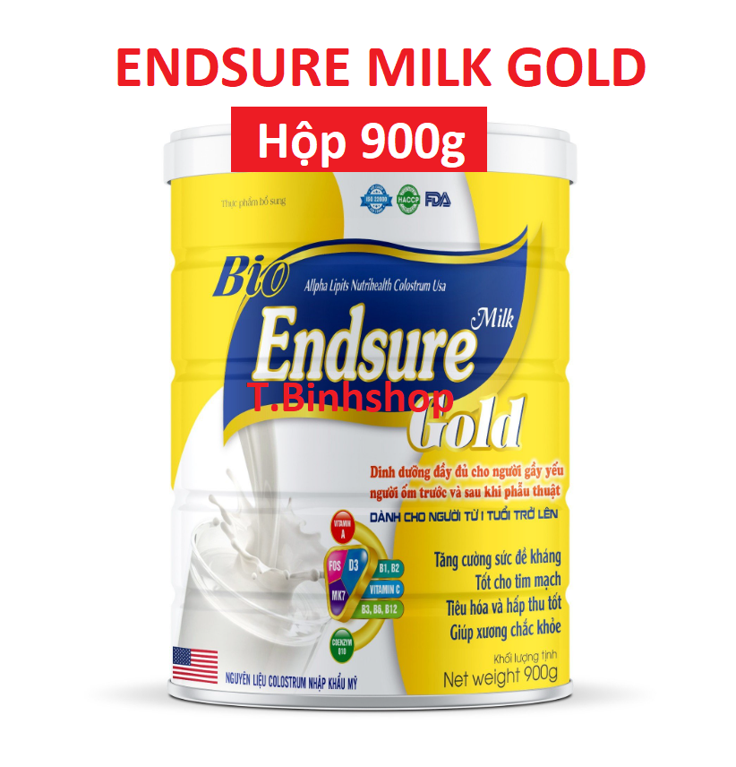 Sữa ENDSURE MILK GOLD dinh dưỡng cho người gầy
