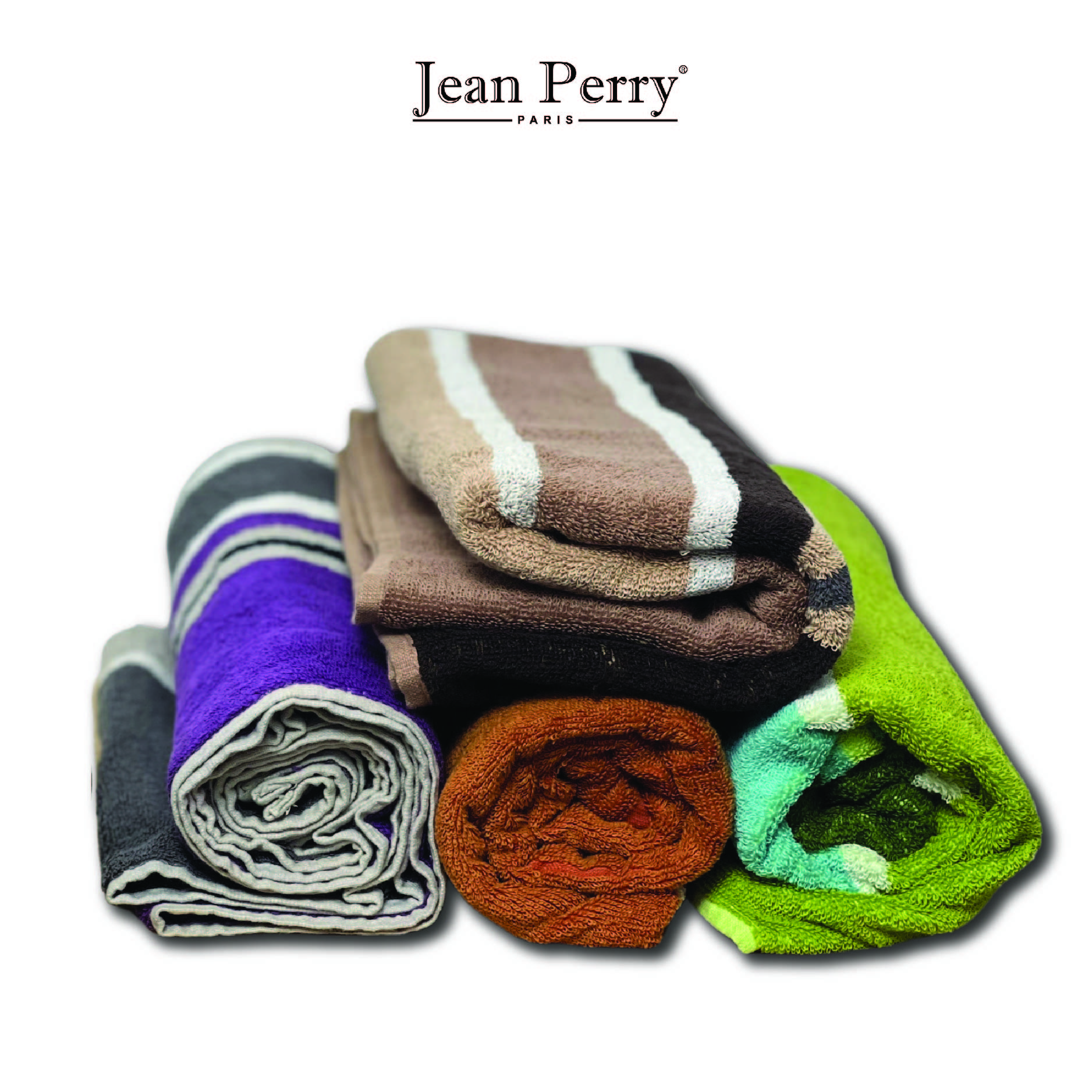 Hàng tặng không bán - khăn tắm cotton jean perry multiple 70x140cm màu ngẫu nhiên