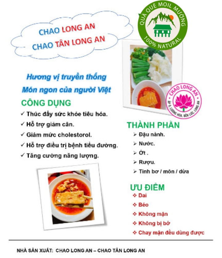 Freeship - chao môn - chao bơ - chao dừa tân long an & long an hũ 750g, hũ 350g