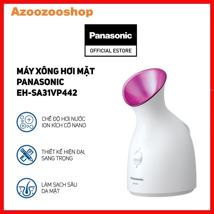 Máy Xông Hơi Mặt Panasonic EH-SA31VP442 - Bảo Hành 12 Tháng - Hàng Chính Hãng