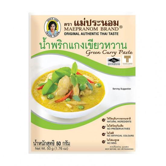 [HCM]Gia vị cà ri xanh thái lan Green Curry Paste 50g