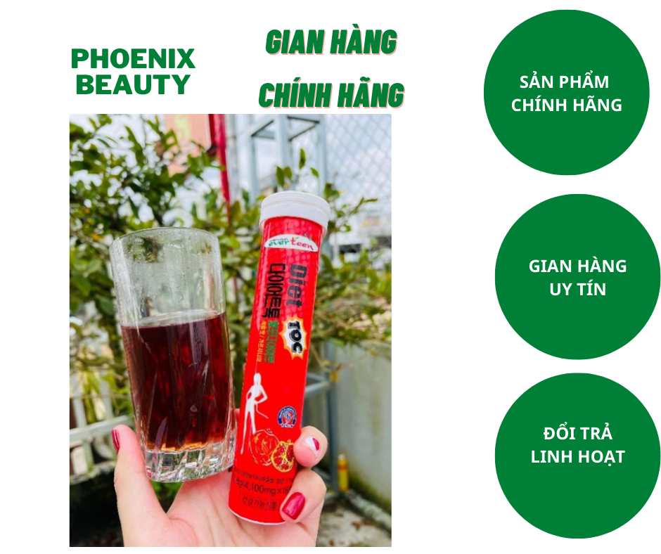 💯💯viên sủi giảm cân ever teen diet toc