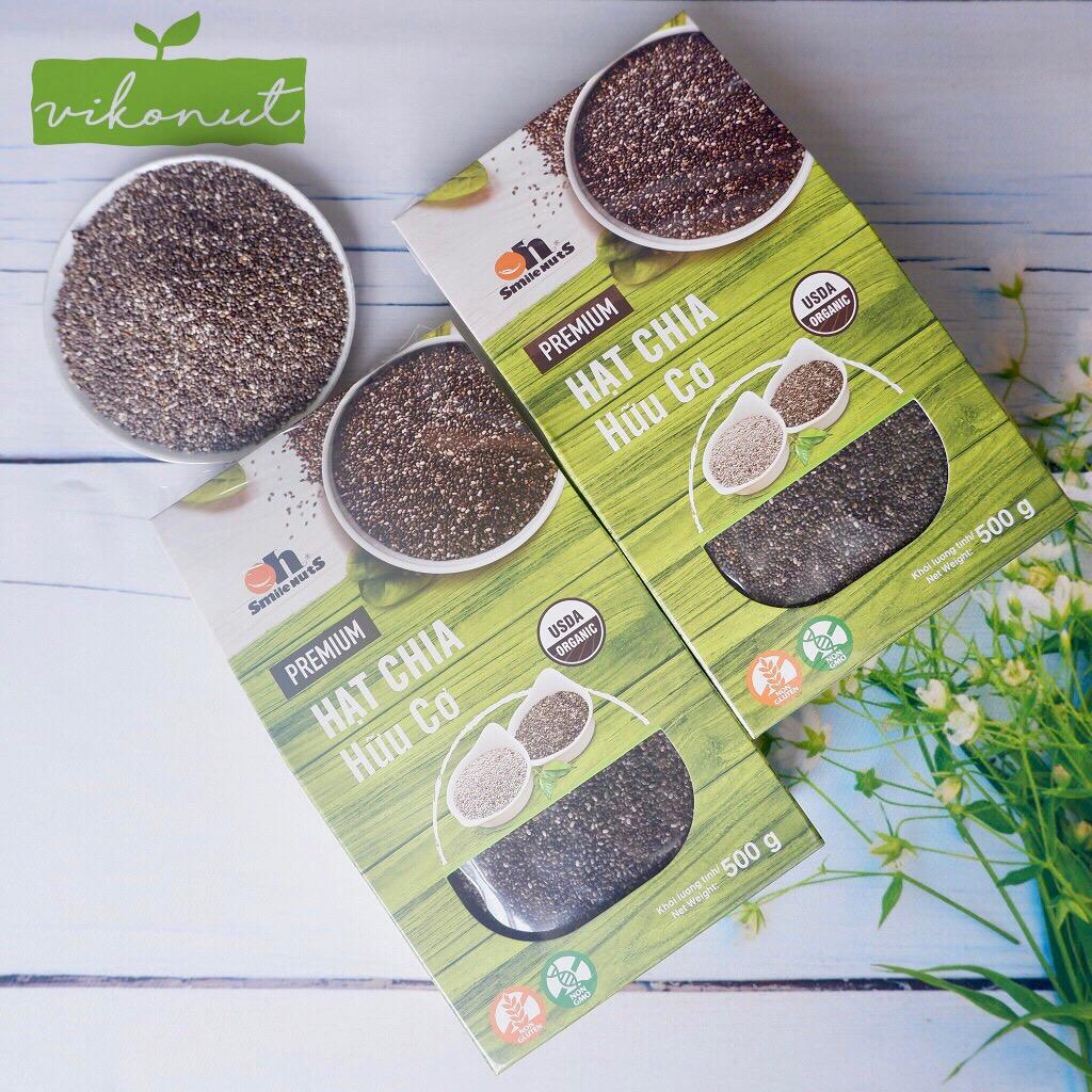 Hạt chia organic nam mỹ - hạt chia đen hữu cơ nam mỹ