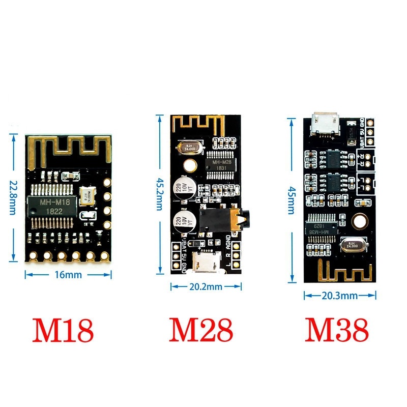 Mạch giải mã âm thanh Bluetooth XH M18 / M28 / M38