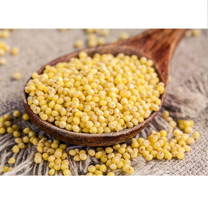 Hạt kê vàng hữu cơ đã bóc vỏ - 500g
