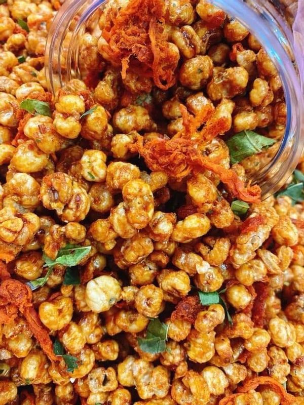 Bắp rim khô bò lá chánh - giòn rụm nhiều khô bò - túi zip 500g