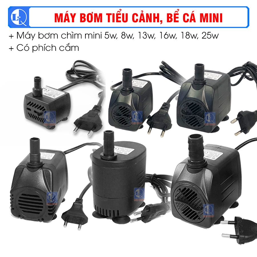 Máy bơm tiểu cảnh, bể cá mini SW | Bơm thả chìm